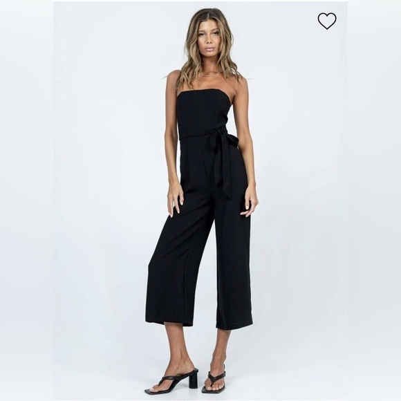 PRINCESS POLLY THE KIT JUMPSUIT BLACK SIZE 6 - Picture 2 of 8